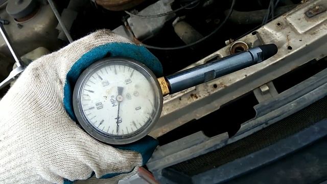 На такой компрессии нельзя ездить, ВАЗ 2109 смотреть онлайн