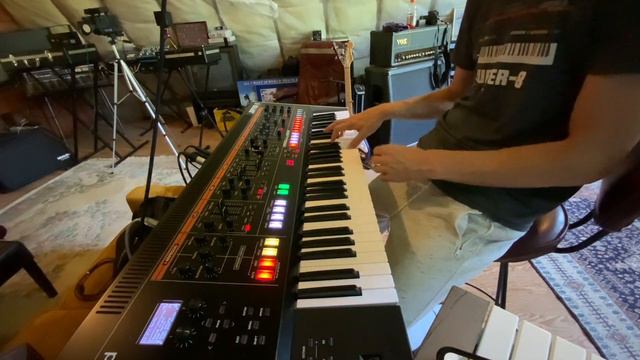Roland Jupiter-X Zen-Core Sound Design From Scratch *No Talking*
