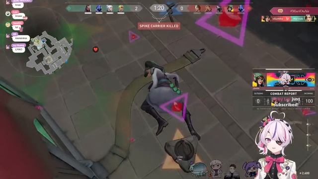 【VALORANT】CUSTOM GAMES PROBABLY WITH HIGH PING :D【NIJISANJI EN | Maria Marionette】 смотреть онлайн