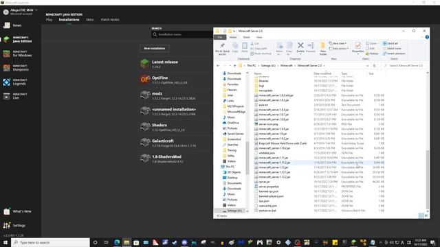 Minecraft Java (Windows 10) - Startserver.bat Instantly Closing and Use Bundled Runtime Error Fix смотреть онлайн