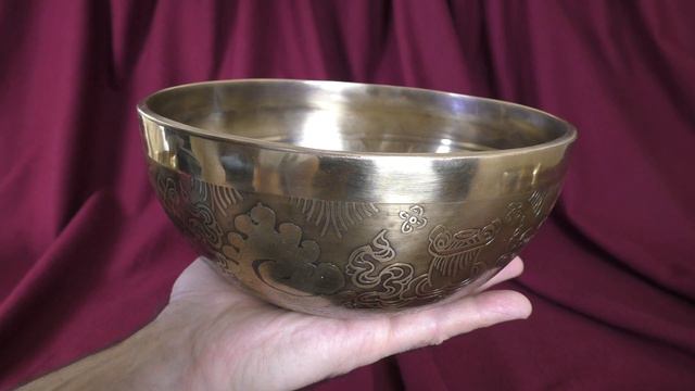 Поющая чаша Премиум 21,5 см, Ми 167 Гц, Си 488 Гц смотреть онлайн