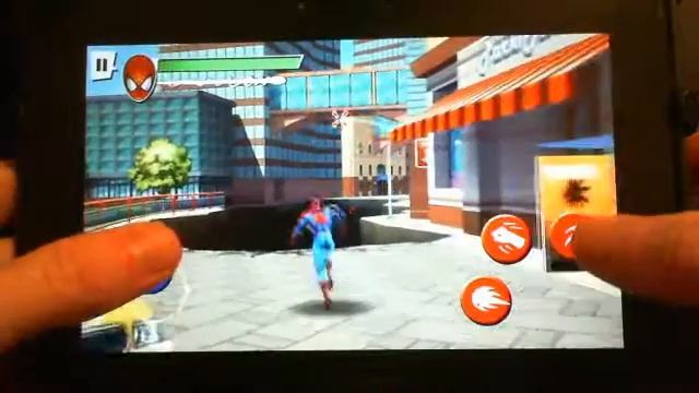 Ultimate Spiderman HD - BlackBerry Playbook Game Review смотреть онлайн