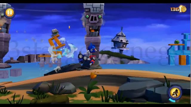 Angry Birds Transformers #4 Rescuing Bumblebee to Piggy Island смотреть онлайн