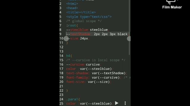 Css variables /Variables in css3/ why do we use Css variables ? смотреть онлайн