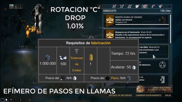 CÓMO CONSEGUIR LOS EFÍMEROS - GUÍA DE COSMÉTICOS - WARFRAME - EFECTOS DE PASOS - 2019 смотреть онлайн