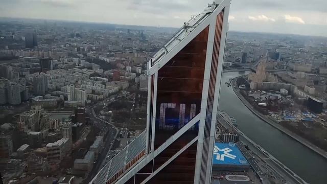 Москва-Сити.Башня Федерация. смотреть онлайн