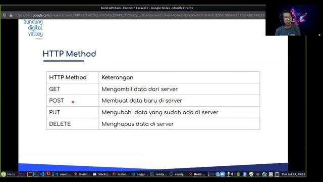 LARAVEL CRASH COURSE BUILD API BACK END WITH LARAVEL 7 SESI 1 смотреть онлайн