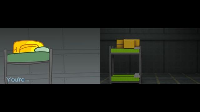 Show Yourself Among Us vs. Minecraft смотреть онлайн