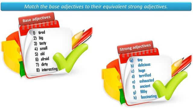 Base & Strong Adjectives / Adverbs "very", "really", "absolutely" смотреть онлайн