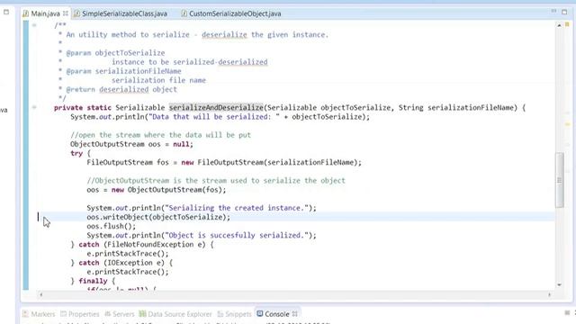 Java Serialization смотреть онлайн