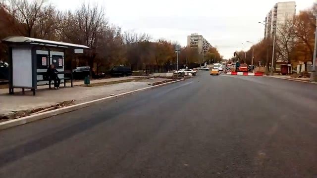 Москва 969 Дорожная улица, Покровский пруд осень день смотреть онлайн