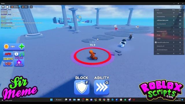 BLADE BALL THE MOST LEGIT LOOKING AUTO PARRY SCRIPT *NO KEY SYSTEM* (roblox) смотреть онлайн