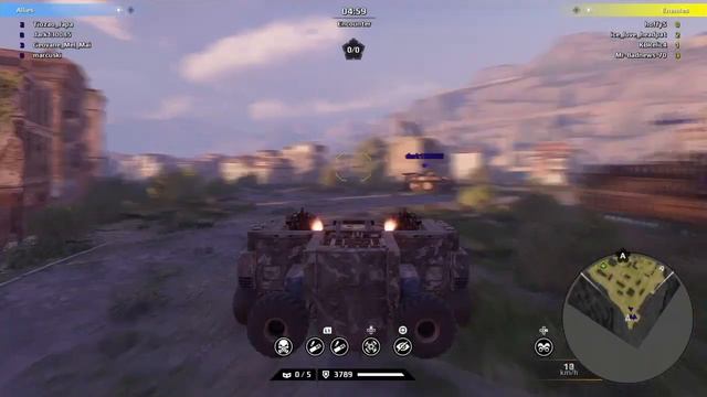 Crossout Clan Wars TMJ x J316 (0'17") x OU81 (2'34") x NOH8 (5'55") - PS4 Gameplay pt-BR смотреть онлайн