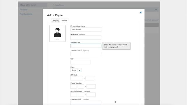 How do I fill out address line 1 and 2? смотреть онлайн