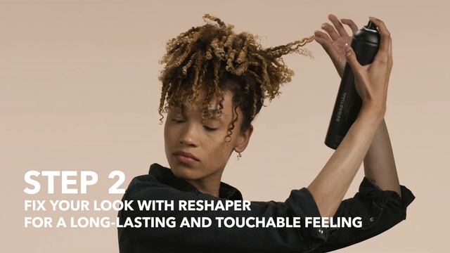 DIY Re-Shaper Hairspray Styling Tutorial | Sebastian Professional смотреть онлайн
