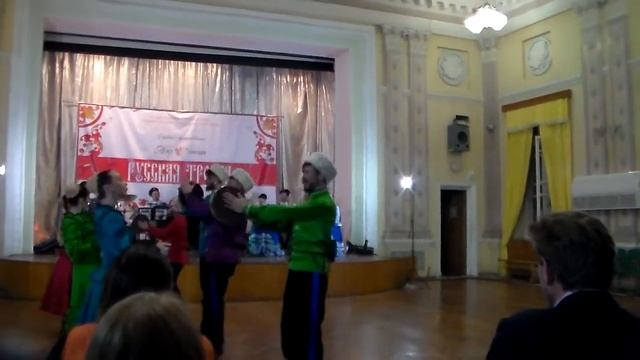 Русская тройка 2021, Алушта, "Вольная степь", Танец с бубнами смотреть онлайн