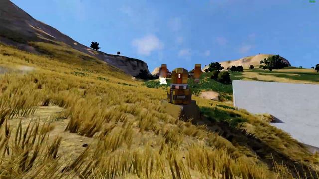 Space Engineers Rotor Turret Test смотреть онлайн