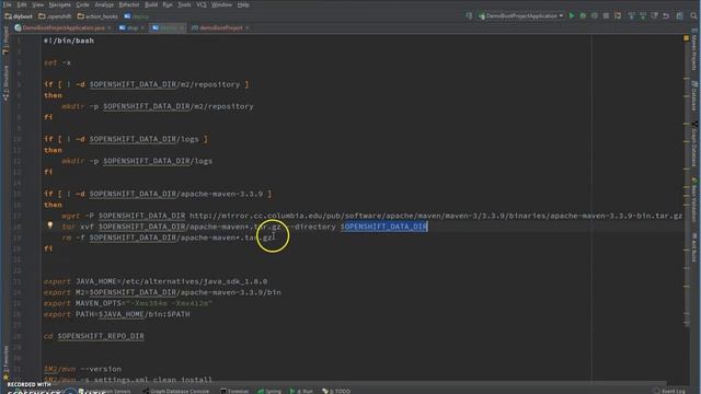 Deploy spring boot application on Openshift смотреть онлайн