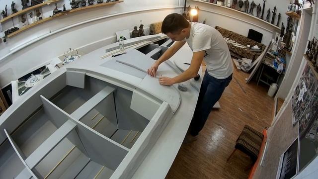 ЛОДКА СВОИМИ РУКАМИ #5 Макет. GASSboat480 смотреть онлайн