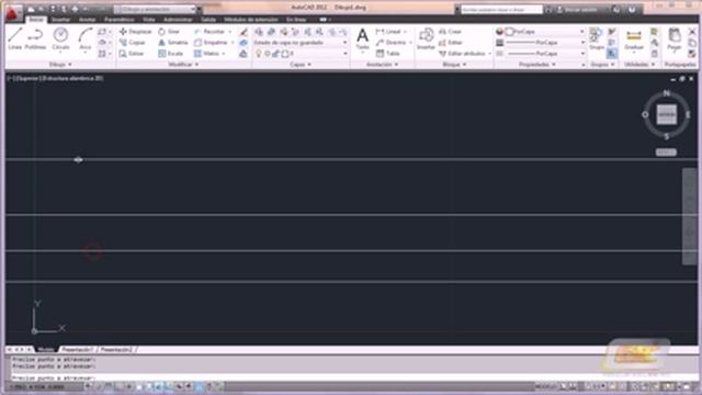 5.2.1-a Líneas Auxiliares y Rayos (Curso Autocad 2012 y 2011) смотреть онлайн