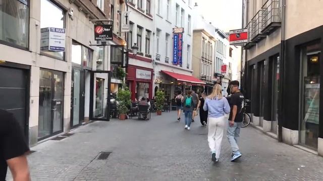 Бельгия, город Антверпен. Позитивная прогулка по городу | Пешеходная экскурсия. AGRI LEMAN. смотреть онлайн