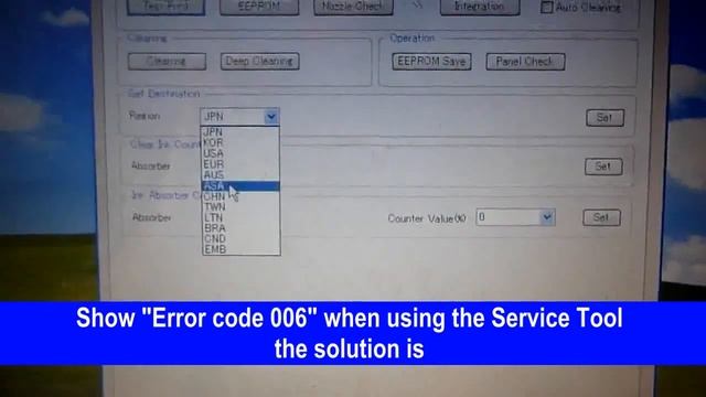 Service Tool Problem When Reset Canon Printer смотреть онлайн