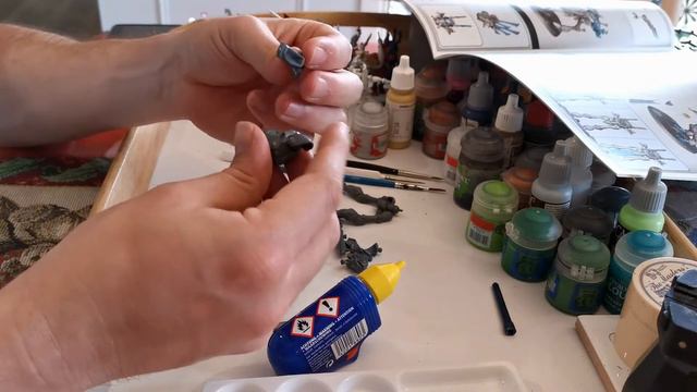 Assembling a Craftworld Eldar Wraithlord from Warhammer 40K смотреть онлайн