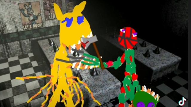 springtrap vs into the pit spring bonnie смотреть онлайн