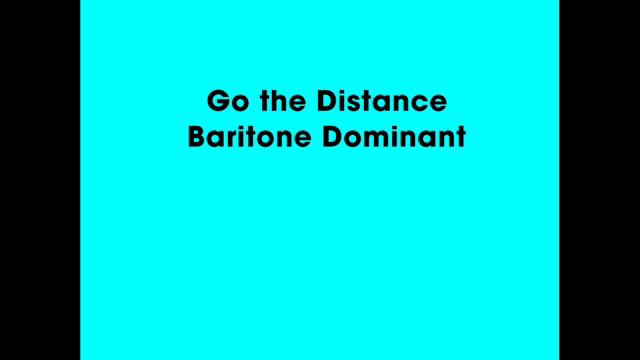 Go the Distance Baritone Dominant.wmv смотреть онлайн