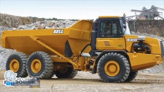 Самосвалы Bell 2015 Hd720