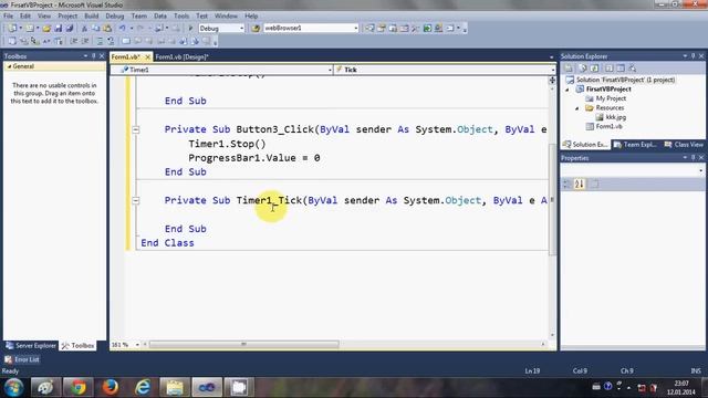 Visual Basic .NET Tutorial 6 - How to use ProgressBars Control in Visual Basic смотреть онлайн