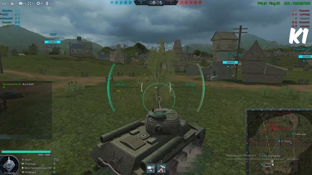 Omega Tanks. ТанкОсмотр. IS-2 Fortress \ Крепость. Обзор танка. ТТХ. Доп оружие \ Омега танки смотреть онлайн
