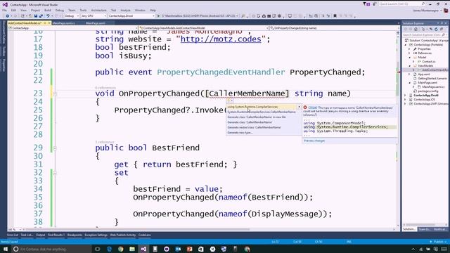 Episode 5: MVVM & Data Binding with Xamarin.Forms смотреть онлайн