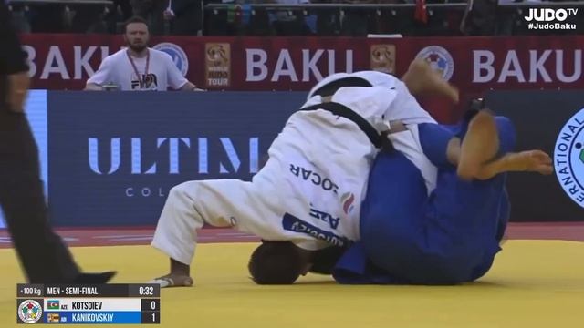 KANIKOVSKIY Matvey -100kg comes to Final at Judo Grand Slam Baku 2023 #judo смотреть онлайн