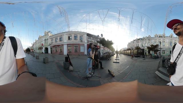 Арбат, уличные музыканты. Arbat, street musicians... @dramalama смотреть онлайн
