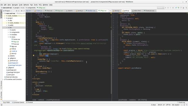 Vue #3 - Подключаем карту к Vuex смотреть онлайн