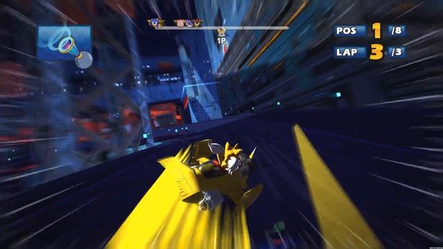 Sonic & Sega All-Stars Racing (PC) [4K] - Graffiti Cup (Expert) смотреть онлайн