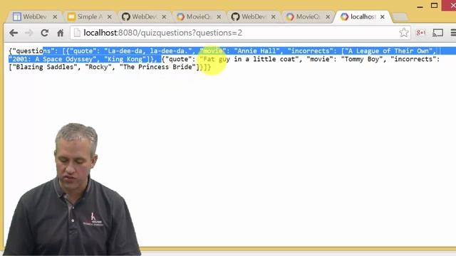 MovieQuotes Backend Ajax Get and Post смотреть онлайн