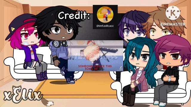 The Music Club (+ Drew) react // 1/? // Gacha Club // xElix смотреть онлайн