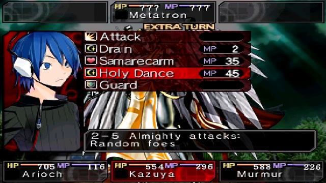 Shin Megami Tensei Devil Survivor Overclocked Day 8th NAOYA Battle #5 FINAL Boss Metatron [NORMAL] смотреть онлайн