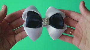 Бантик из атласной ленты Cetim атласный бант SAT атласная лента бант fita лента бант