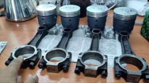 Сборка двигателя классики с доработками. 3 часть. Шатуны, поршни, пальцы.