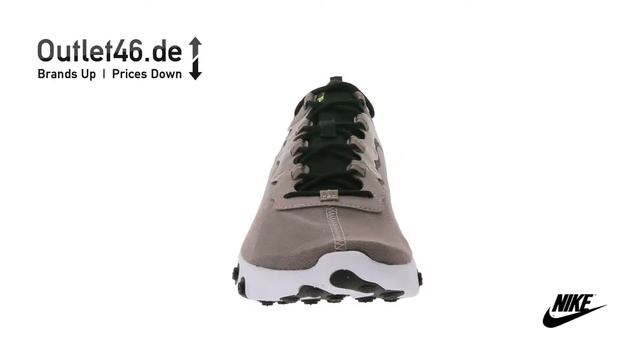 NIKE React Element 55 Sneaker Grey смотреть онлайн