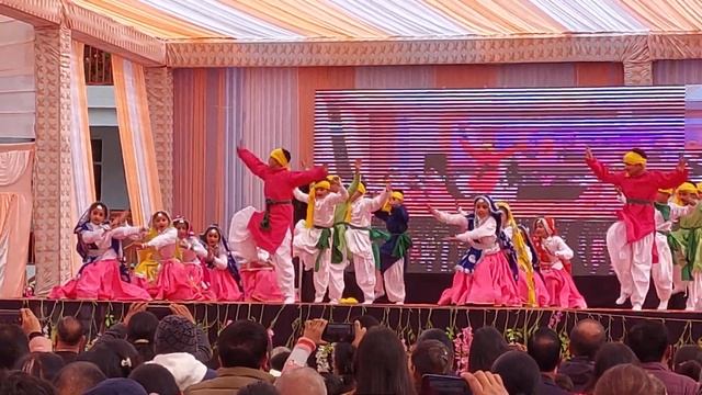 D.A.V Public School Palampur 2022 Annual Function Haryanvi dance смотреть онлайн