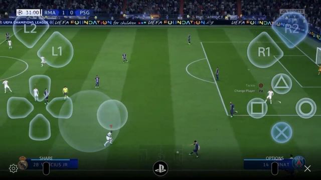 How to play FIFA 20 on a smart phone??!!champions league finals,Real Madrid vs Paris Saint German. смотреть онлайн