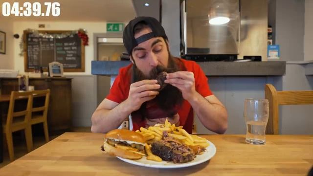 THIS CHALLENGE HAS BEEN FAILED 46 TIMES | HARE ON THE GREEN'S 'TRIPLE IN 30' | BeardMeatsFood смотреть онлайн