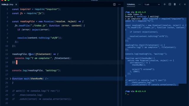 JavaScript's async/await in 30 minutes смотреть онлайн