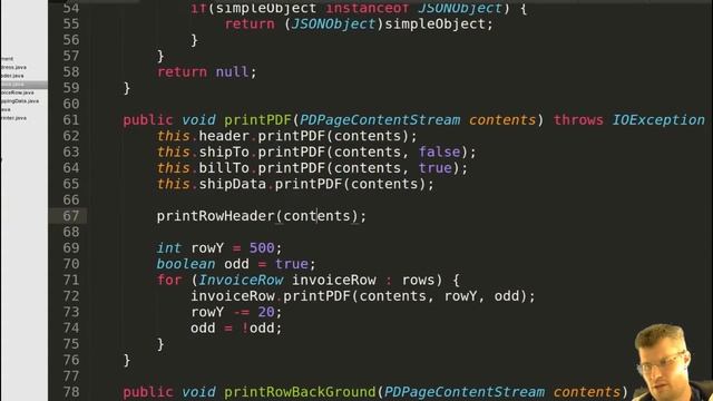 Invoice creation part 9 (Java by Example) смотреть онлайн