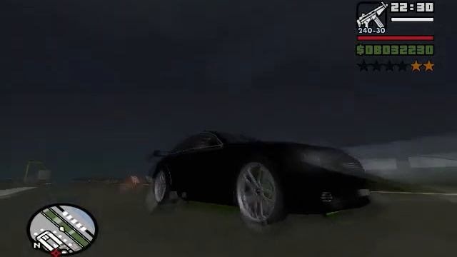 MY BLACK MERCEDES GTA SA смотреть онлайн