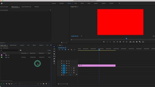 How To Make Solid Color Background In Premiere смотреть онлайн